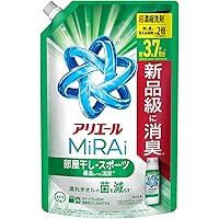 ☆彡 アリエールミライ＆ファンケルサプリ Amazon | アリエール MiRAi 洗濯洗剤 濃縮 漂白剤級の消臭プラス